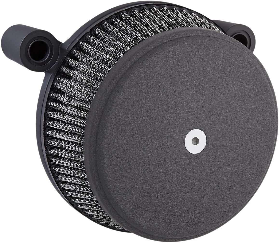 Smooth Stage 1 Big Sucker™, Black - 88+ XL Sportster Air Cleaner Arlen Ness