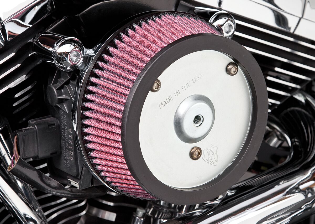 Big Sucker™ Air Cleaner, Chrome Iron/48/72 Sportster® Air Cleaner Arlen Ness