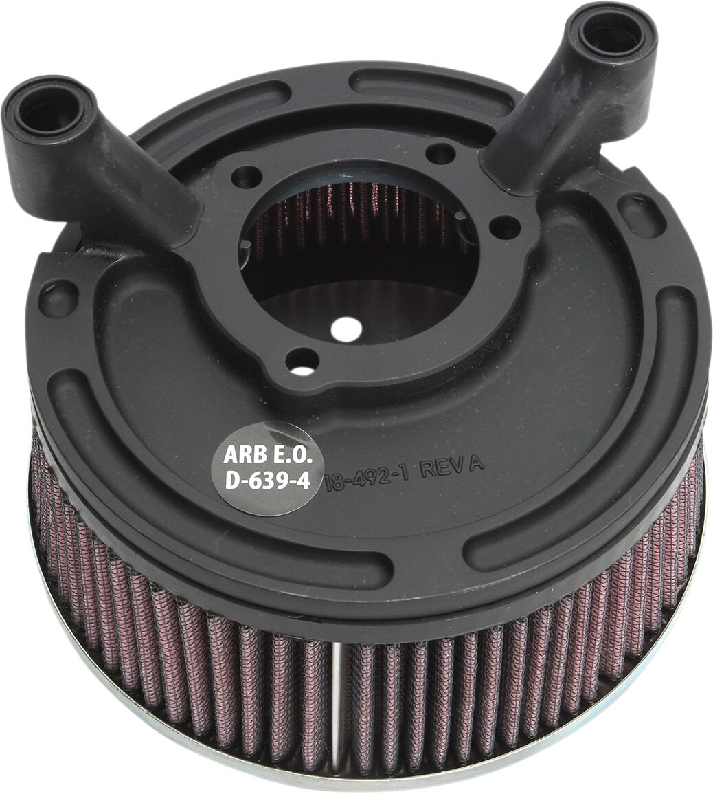 Big Sucker™ Air Cleaner , Black - Iron/48/72 Sportster® Air Cleaner Arlen Ness Default Title