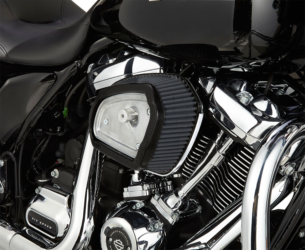 Air Filter Kit Big Sucker, Chrome - 17-23 Touring Air Filter Arlen Ness