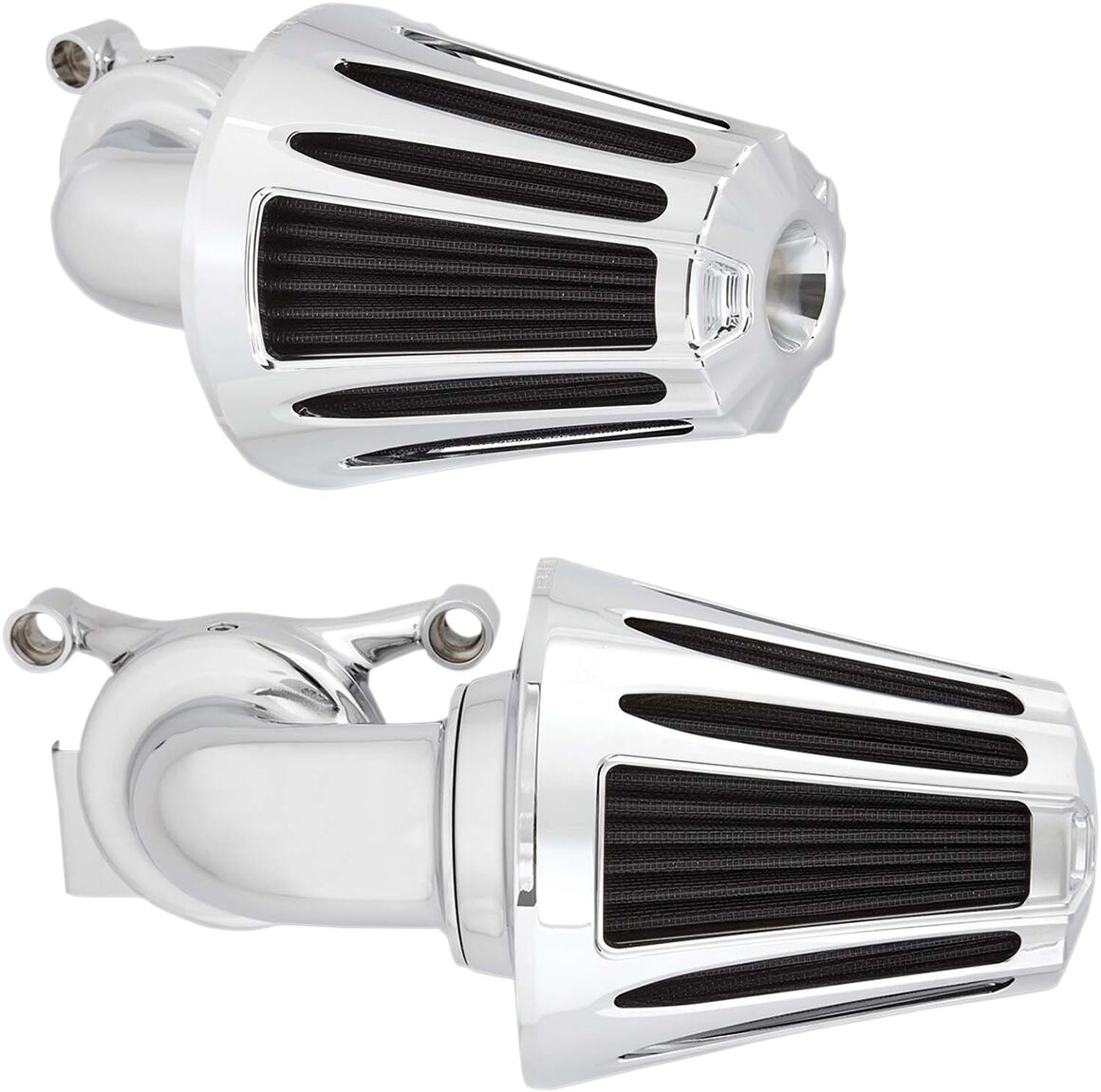 Deep Cut® Monster Sucker® Air Cleaner, Chrome - 17-23 Milwaukee 8 Air Cleaner Arlen Ness