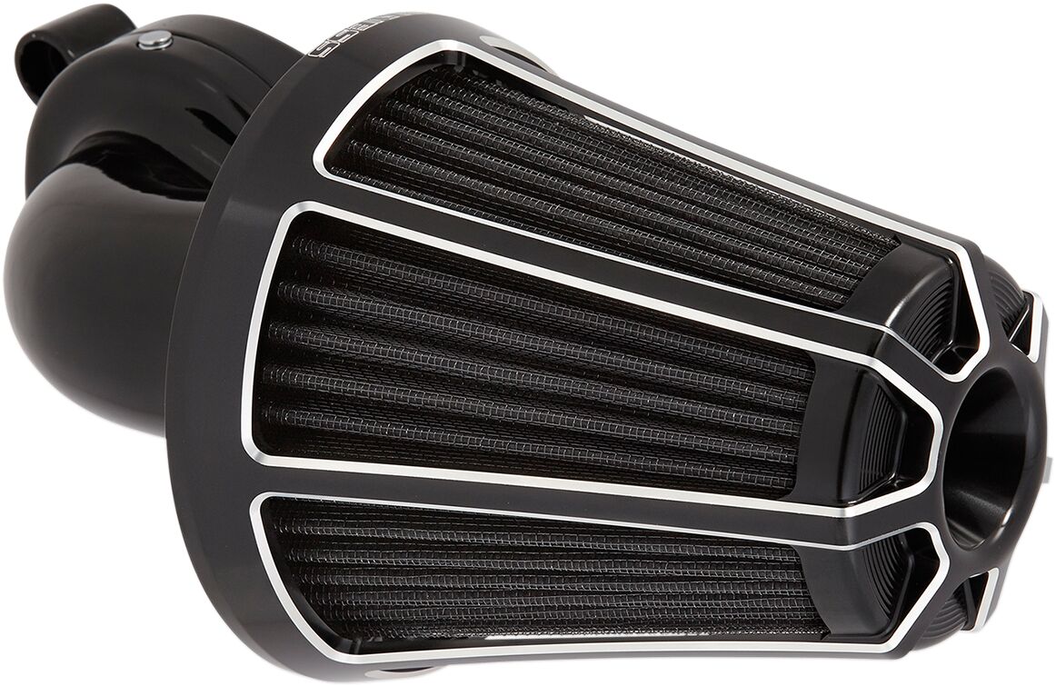 Beveled® Monster Sucker® Air Cleaner, Black - 17-23 Milwaukee 8 Air Cleaner Arlen Ness