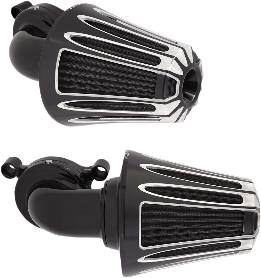 Deep Cut® Monster Sucker® Air Cleaner, Black - 17-23 Milwaukee 8 Air Cleaner Arlen Ness