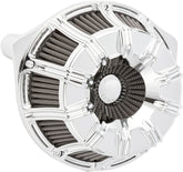 10-Gauge® Inverted Series Air Cleaner, Chrome - 17-23 Milwaukee 8 Air Cleaner Arlen Ness Default Title