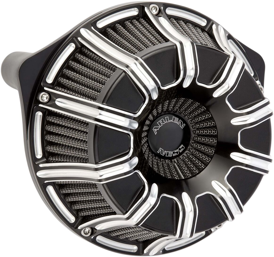 10-Gauge® Inverted Series Air Cleaner, Black - 17-23 Milwaukee 8 Air Cleaner Arlen Ness Default Title