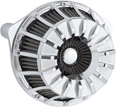 15-Spoke Inverted Series Air Cleaner, Chrome - 00-17 Twin Cam Air Cleaner Arlen Ness Default Title
