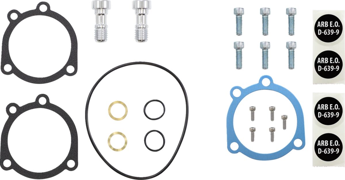 Drift® Monster Sucker® Air Cleaner, All Black - 91+ XL Sportster Air Cleaner Arlen Ness