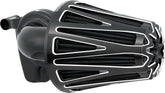 CrossFire Monster Sucker® Air Cleaner, Contrast - 08-16 Touring / 16-17 FLST & FXDLS Air Cleaner Arlen Ness Default Title