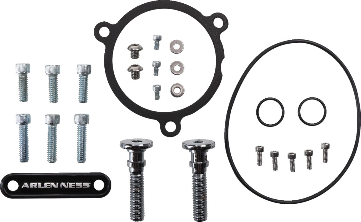 CrossFire Monster Sucker® Air Cleaner, Chrome - 17-23 Milwaukee 8 Air Cleaner Arlen Ness