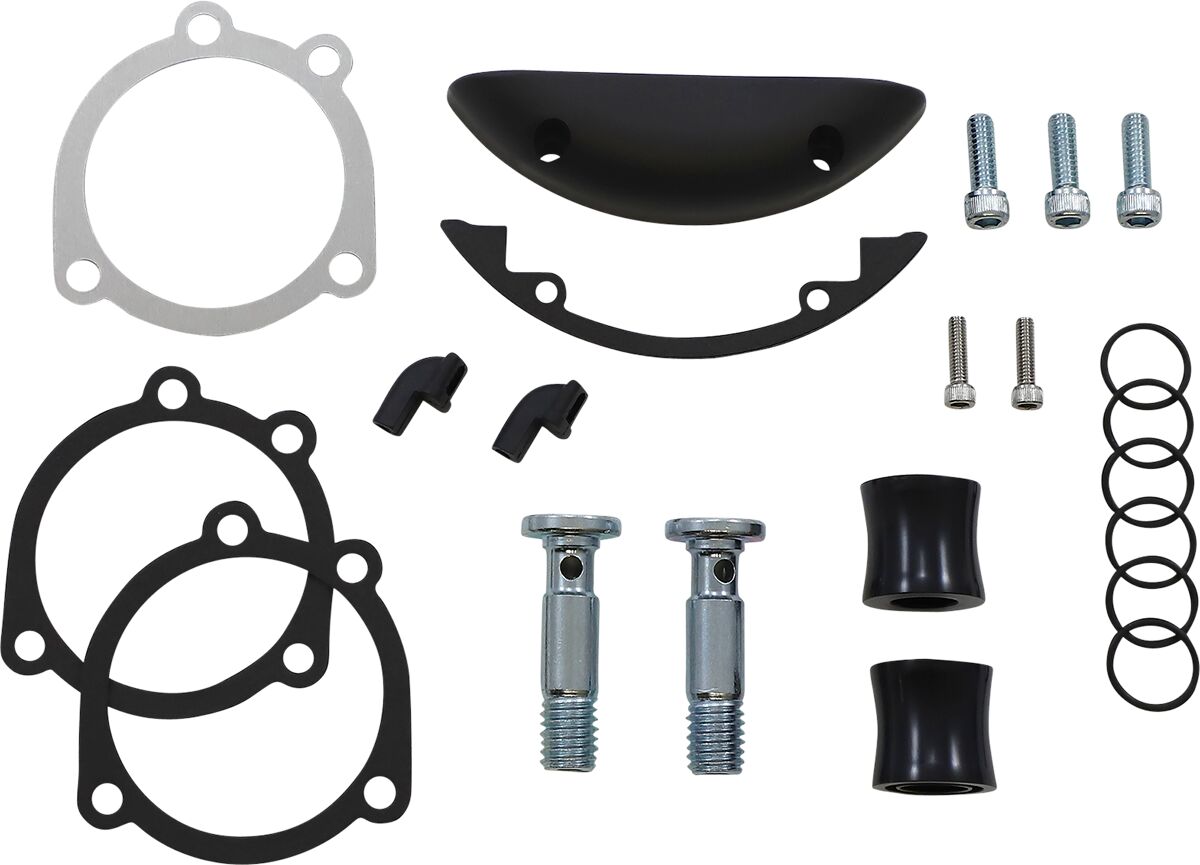 Replacement Hardware Kits: Inverted / Method® / Clear Tear™ / Sidekick, Black - 91+ XL Sportster Air Cleaner Replacement Part Arlen Ness Default Title