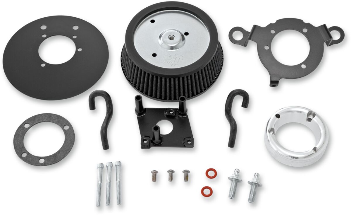 VO2 Naked Air Cleaner - 08-16 Touring & 09- 16 Trike & 16-17 Softail & 16-17 Dyna Air Cleaner Vance & Hines
