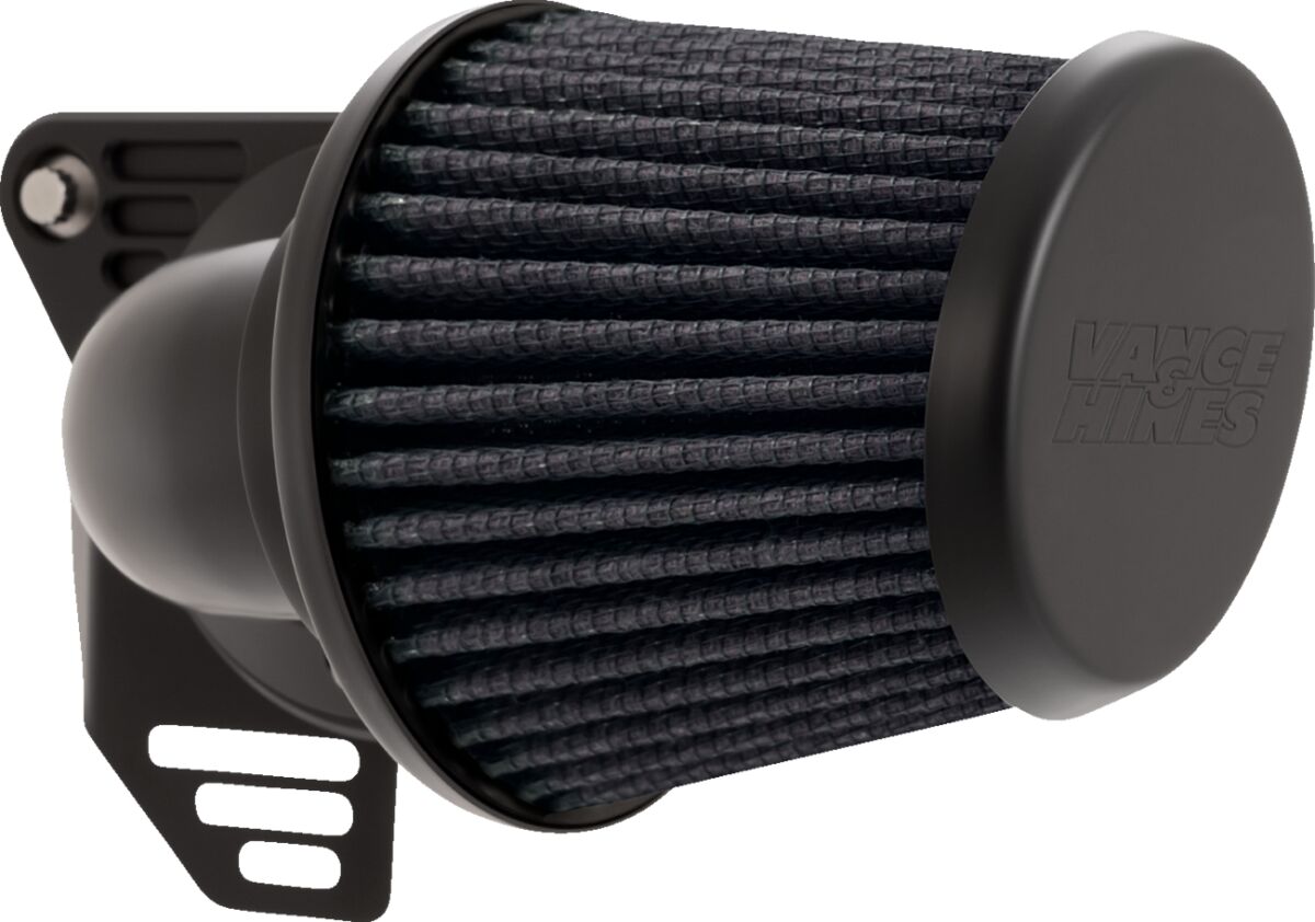 V02 Falcon Air Cleaner, Matte Black - 08-16 touring & 09-16 Trike & 11-17 CVO Air Cleaner Vance & Hines Default Title