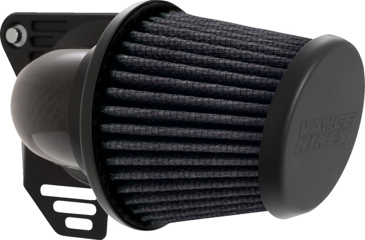 V02 Falcon Air Cleaner, Weaved Carbon - 08-16 touring & 09-16 Trike & 11-17 CVO Air Cleaner Vance & Hines Default Title