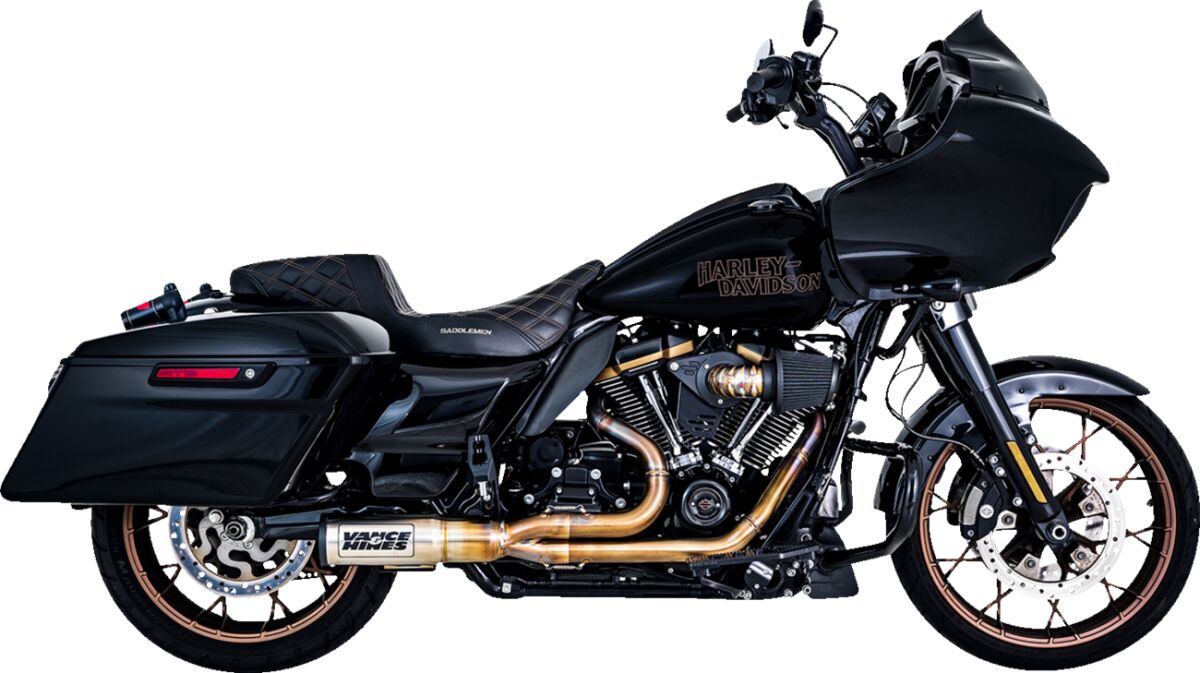 VO2 Falcon Air Intake, Stainless - Milwaukee 8 Air Cleaner Vance & Hines