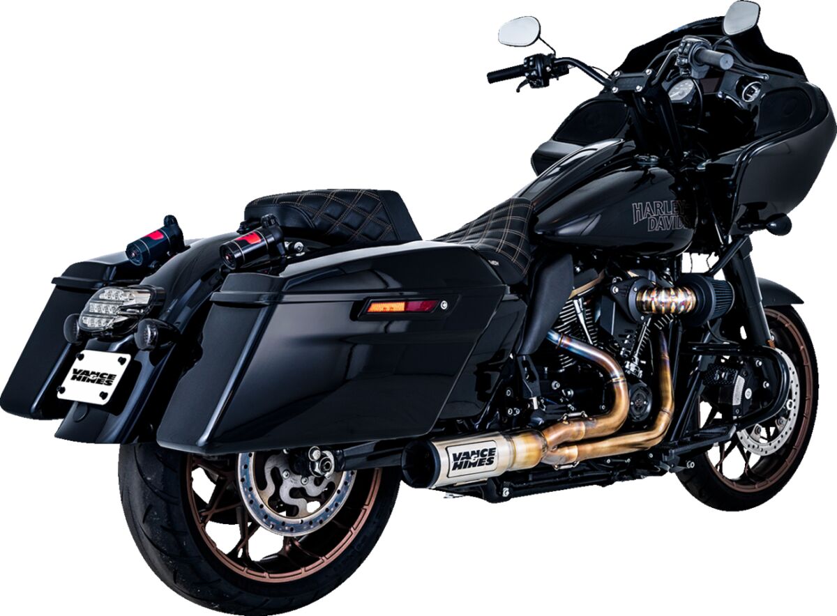 VO2 Falcon Air Intake, Stainless - Milwaukee 8 Air Cleaner Vance & Hines