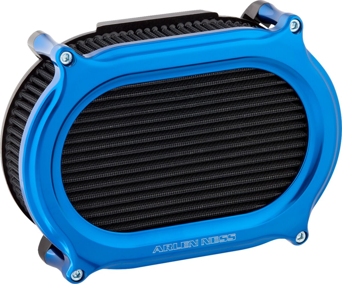 Stage 2 Oval Upgrade Air Filter, Blue Air Filter Arlen Ness Default Title