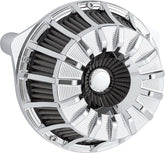 15-Spoke Inverted Series Air Cleaner, Chrome - 24+ Touring Air Cleaner Arlen Ness Default Title
