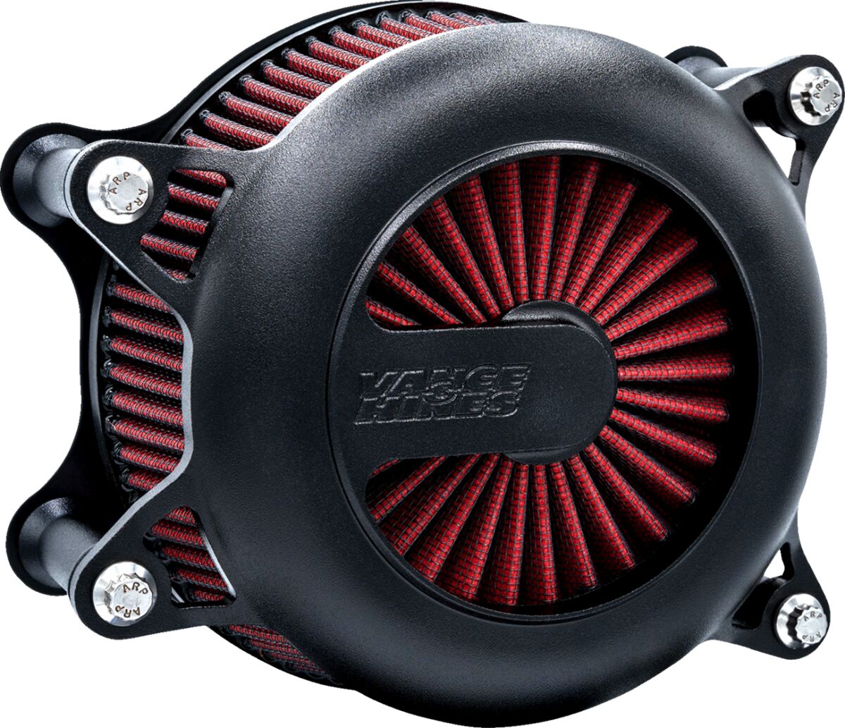 Vo2 Rogue Air Intake, Wrinkle Black - 23+ Touring Air Cleaner Vance & Hines Default Title