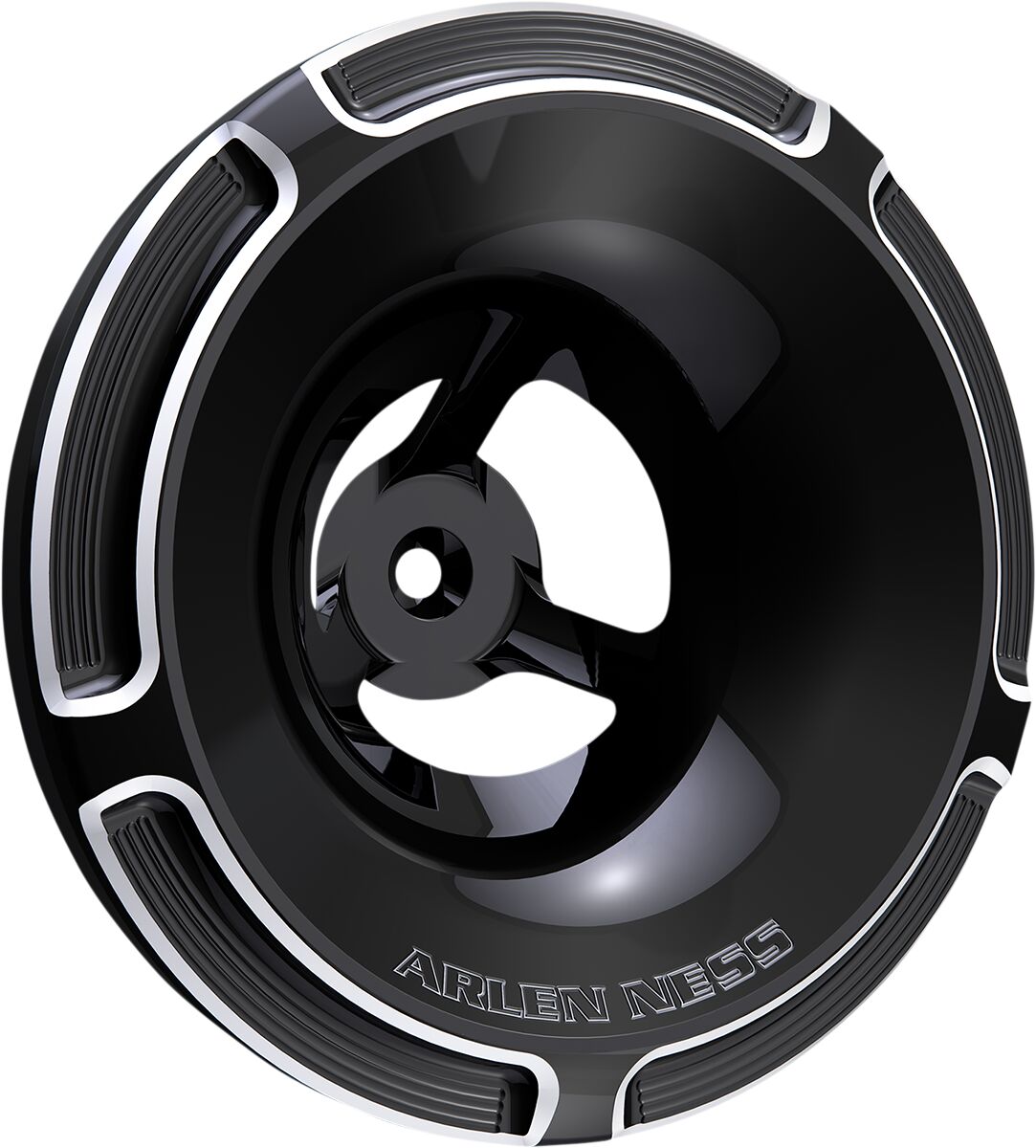 Beveled® Velocity Air Cleaner Cover, Black Air Cleaner Cover Arlen Ness Default Title