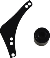 Replacement Left Breather Cover Plates: Inverted / Method Series®, black - 17-23 Milwaukee 8 Air Cleaner Replacement Part Arlen Ness Default Title