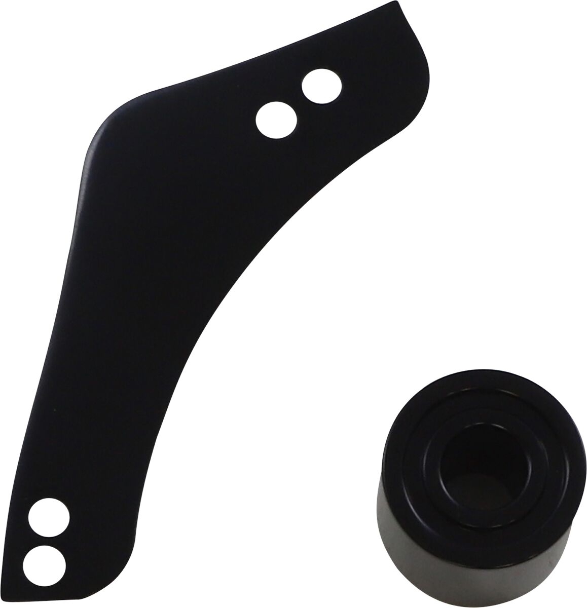 Replacement Right Breather Cover Plates: Inverted / Method Series®, Black - 17-23 Milwaukee 8 Air Cleaner Replacement Part Arlen Ness Default Title