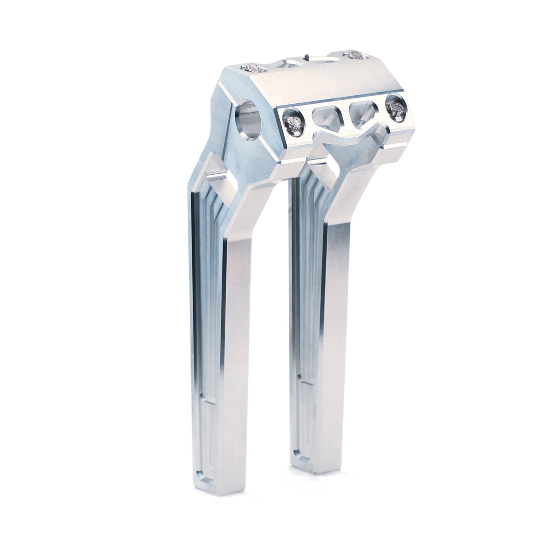 Performance Risers PullBack Risers LA Choppers Raw 10" 1"