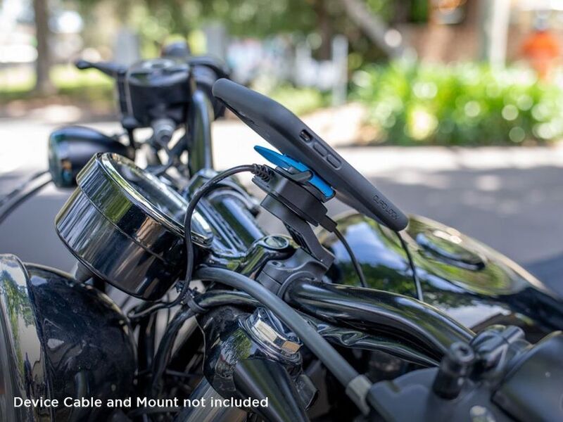 USB Charger Phone Mount Quad Lock