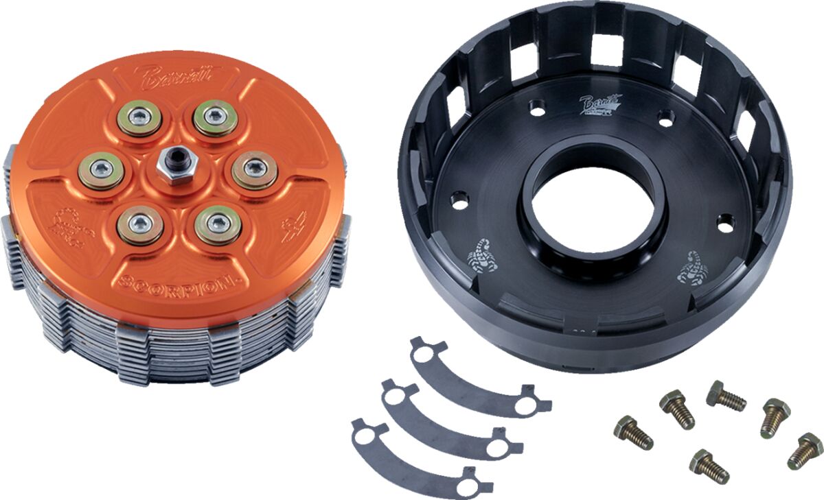 Clutch Assy Scorpion Bolt On Basket Hyd Models Barnett Default Title