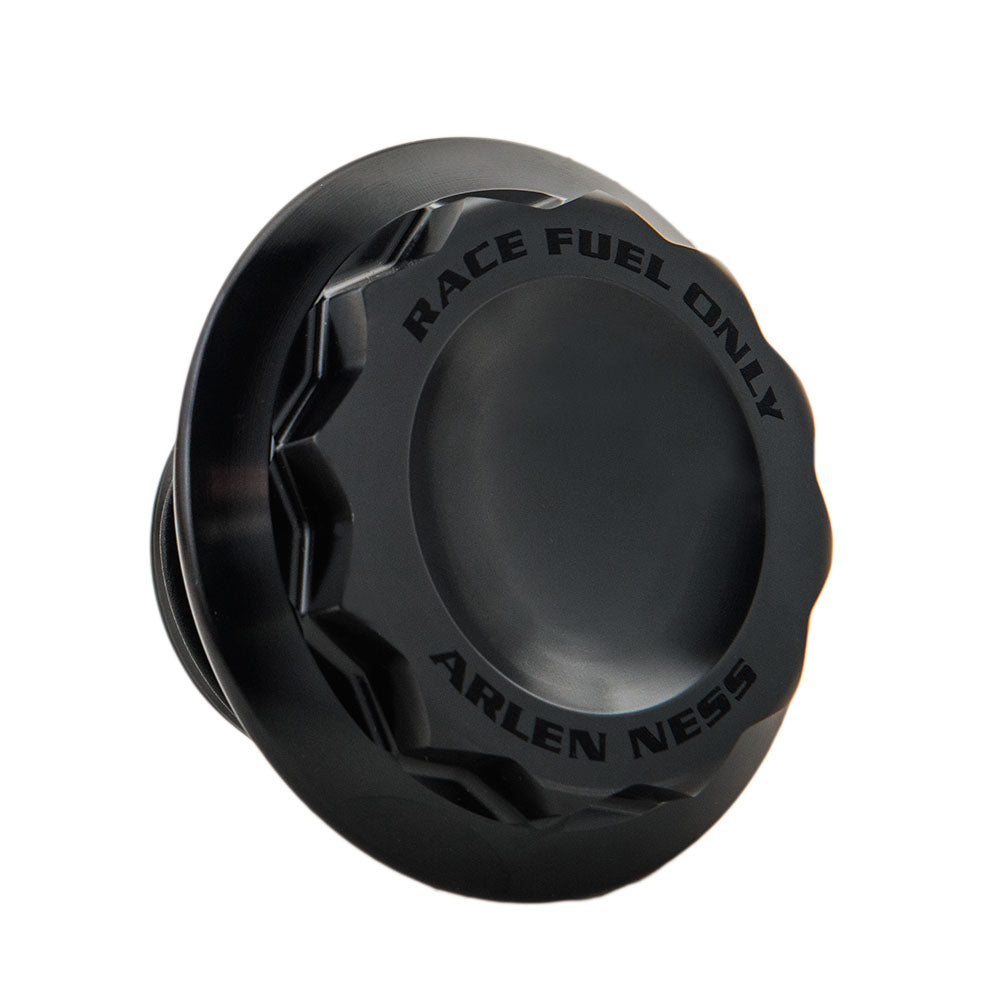 12 Point Gas Cap Gas Cap Arlen Ness Black