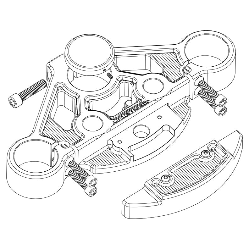 Method® Triple Trees - 15+ Road Glide Triple Tree Arlen Ness