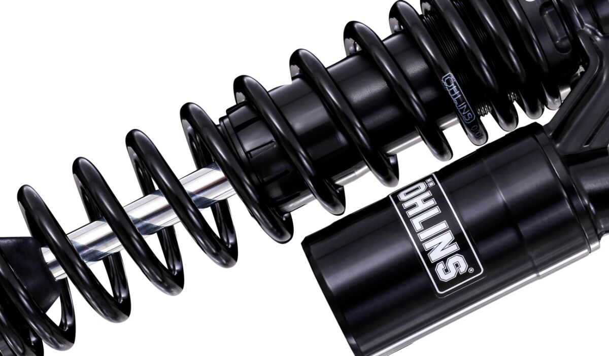 Rear Piggyback Shocks Black Line - Dyna Rear Shocks Öhlins