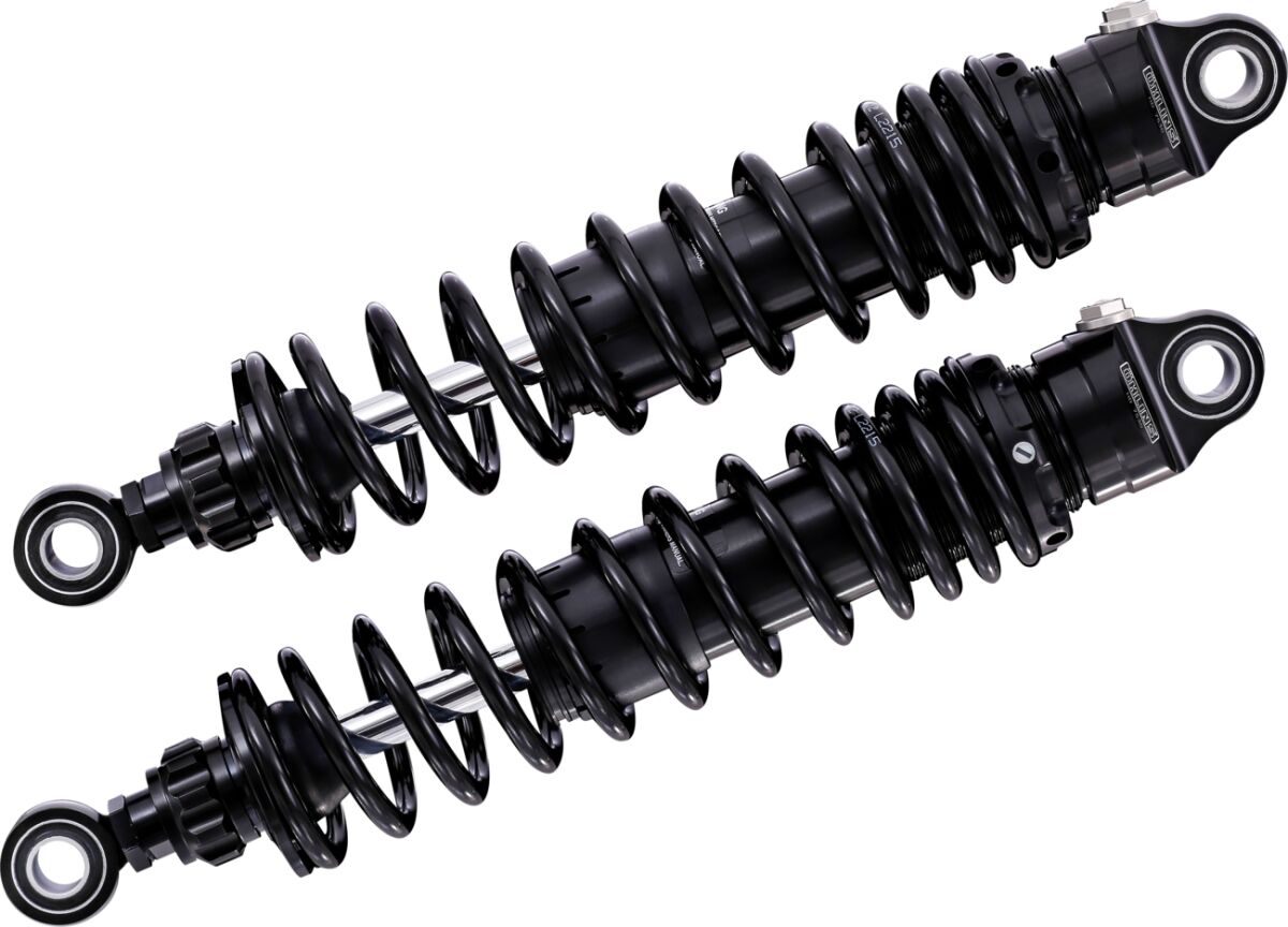 HD 772 Rear Shock Rebound Adj. 13", Blackline - Touring Rear Shocks Öhlins