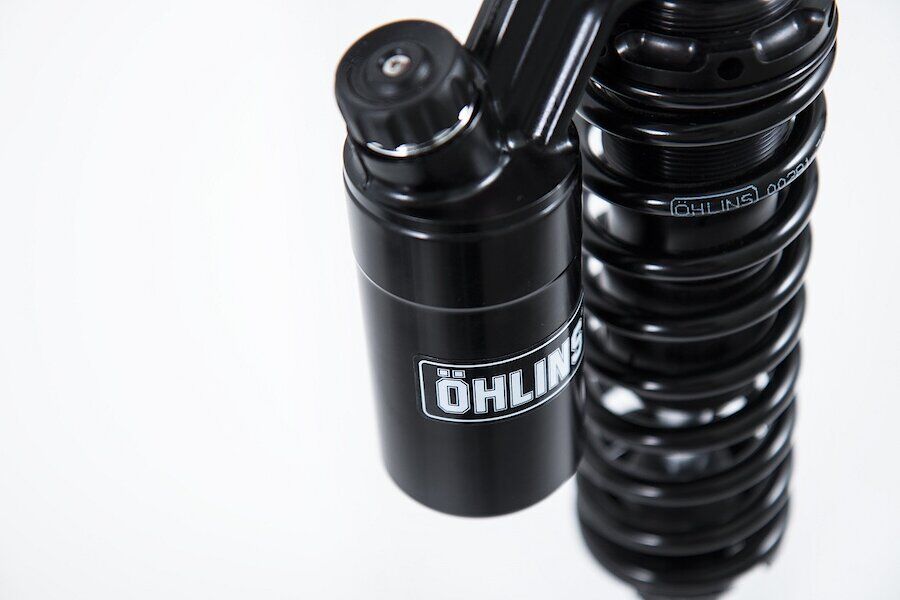 Rear Piggyback Shocks Black Line - Sportster Rear Shocks Öhlins
