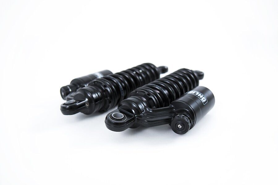 Rear Piggyback Shocks Black Line - Sportster Rear Shocks Öhlins