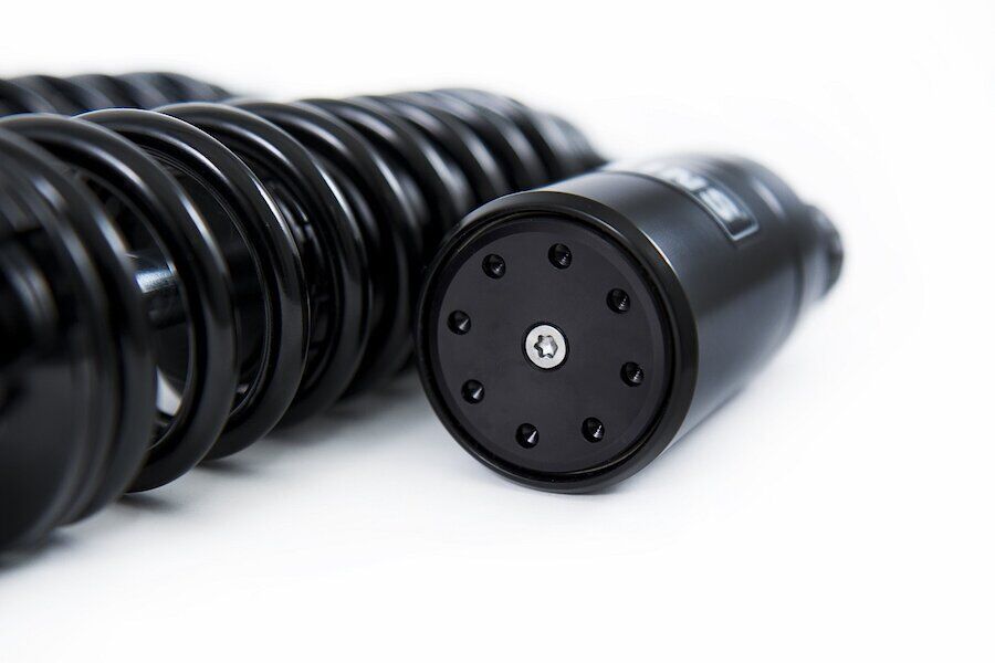 Rear Piggyback Shocks Black Line - Sportster Rear Shocks Öhlins