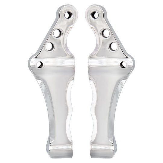 Radial Brake Caliper Mounting Bracket - 13" Brake Caliper Mount Speed Merchant Chrome Dual Disc