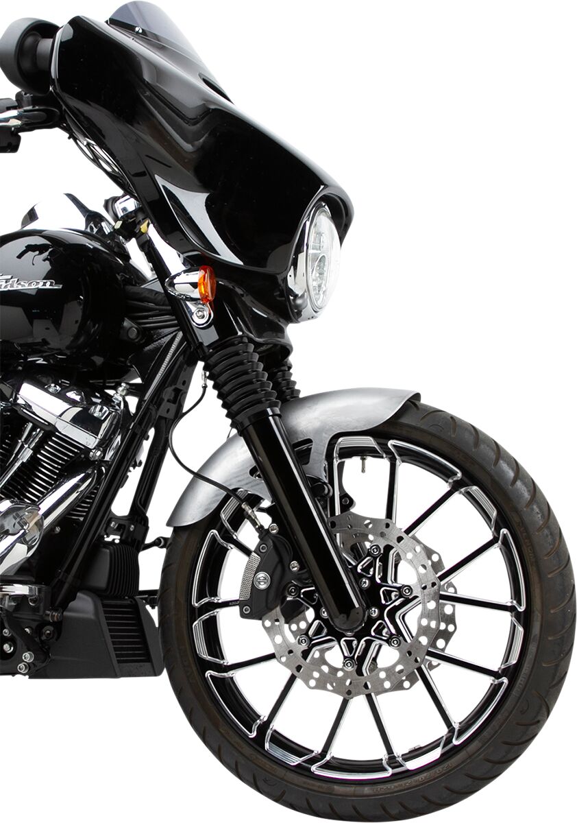 21" Pro Short Front Fender Front Fender Arlen Ness