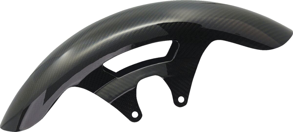 19" Carbon Fiber Cafe Front Fender - 14-23 Touring Front Fender Arlen Ness