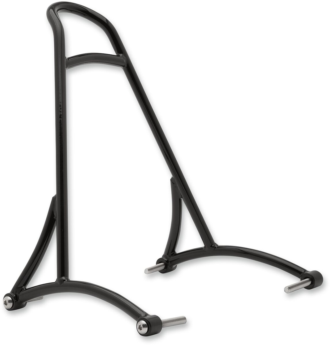 Sissy Bar Short W/O Pad Black Burly Brand Default Title