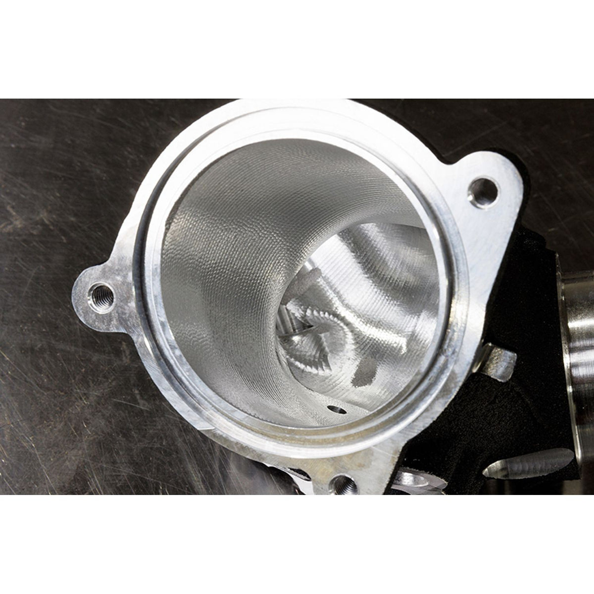 Premium 55mm CNC Ported Black Manifold - Milwaukee 8 Throttle Bodies S&S Cycle