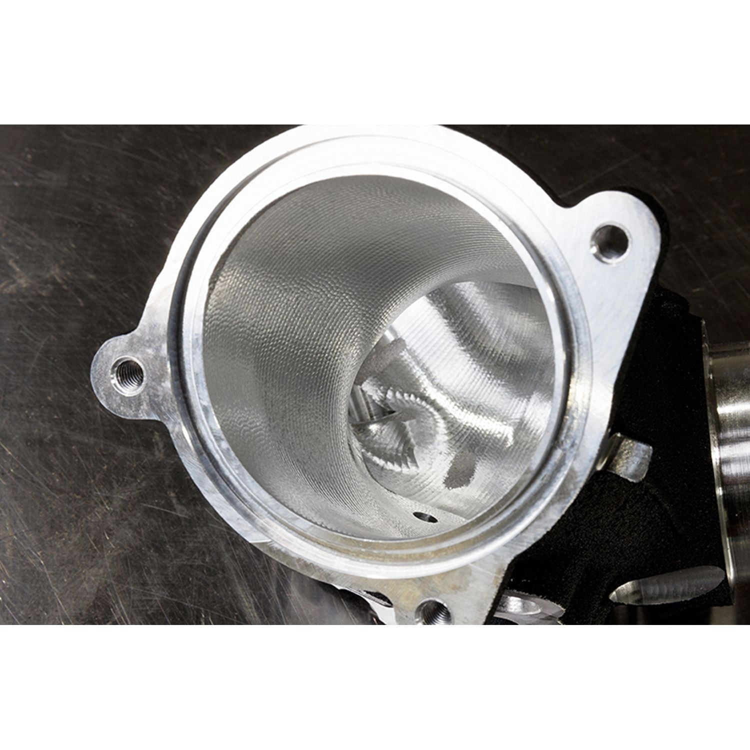 Premium 55mm CNC Ported Black Manifold - Milwaukee 8 Throttle Bodies S&S Cycle
