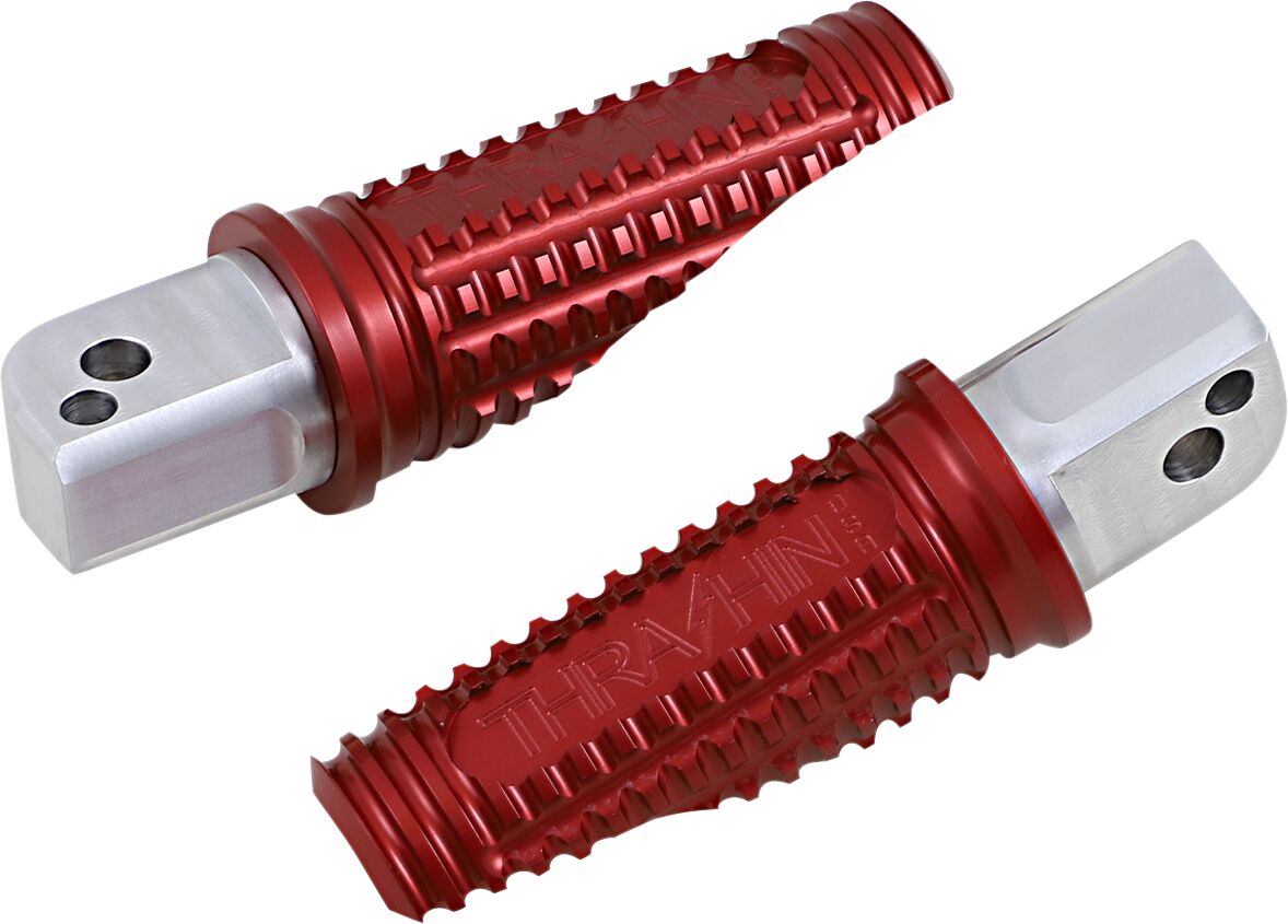 Burnout Peg, blue - Touring & 18+ Softail (Rear) Foot Pegs Thrashin Supply Co. Default Title