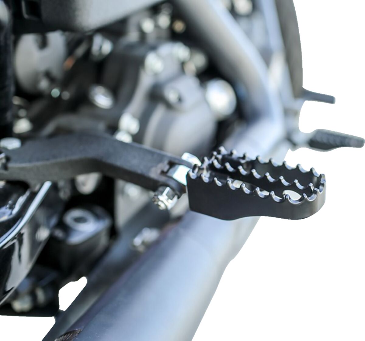 Foot Pegs Mx Style Mini Black Burly Brand