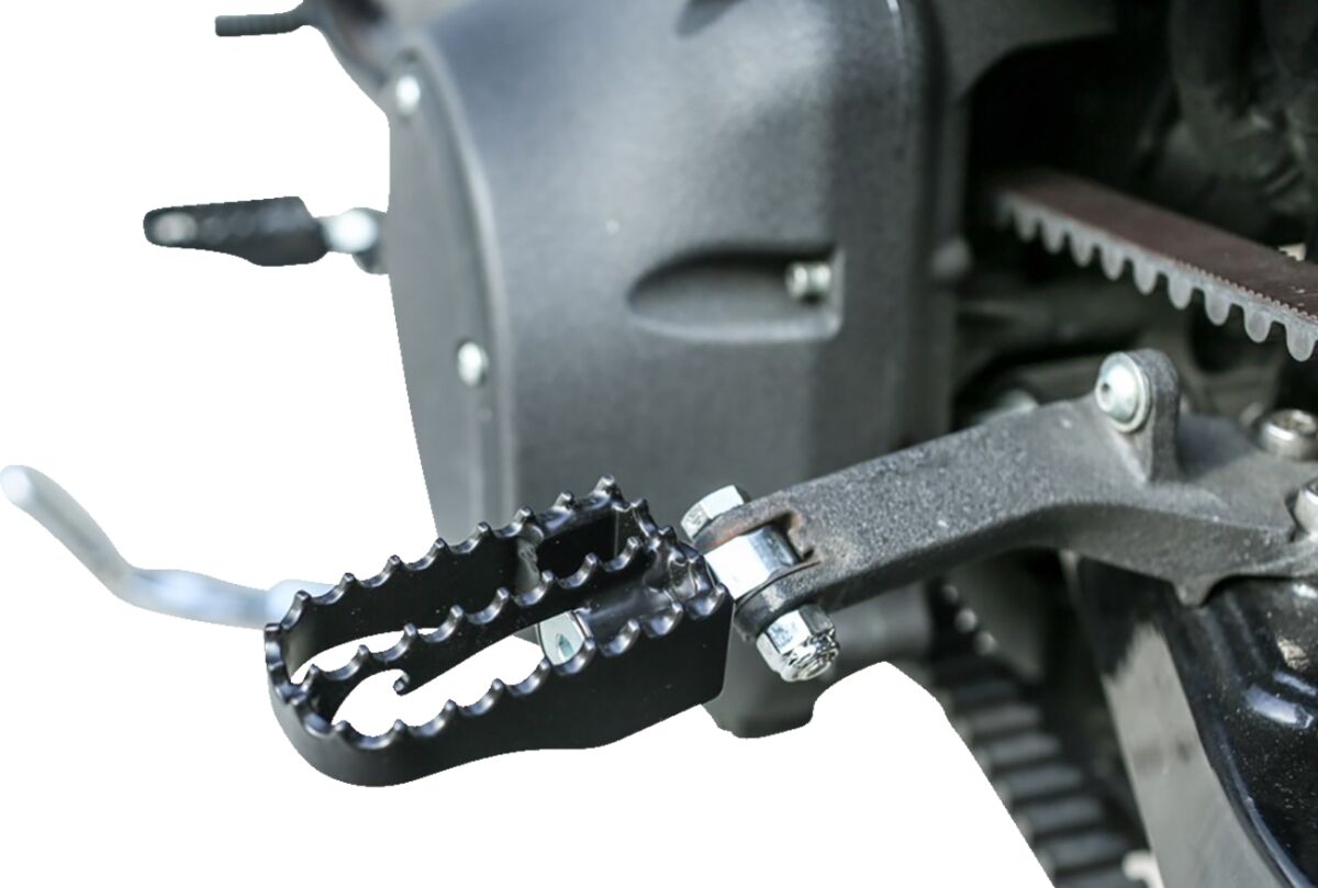 Foot Pegs Mx Style Mini Black Burly Brand