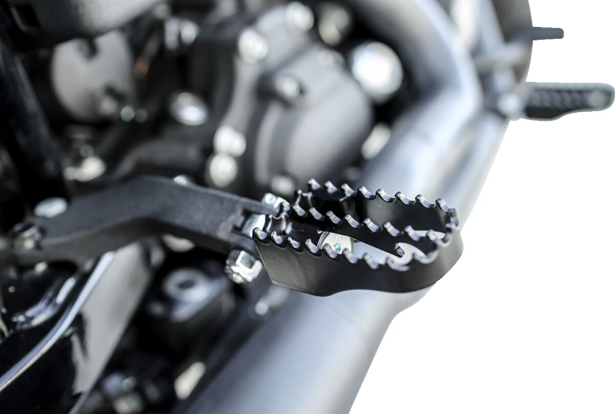Foot Pegs Mx Style Mini Black Burly Brand