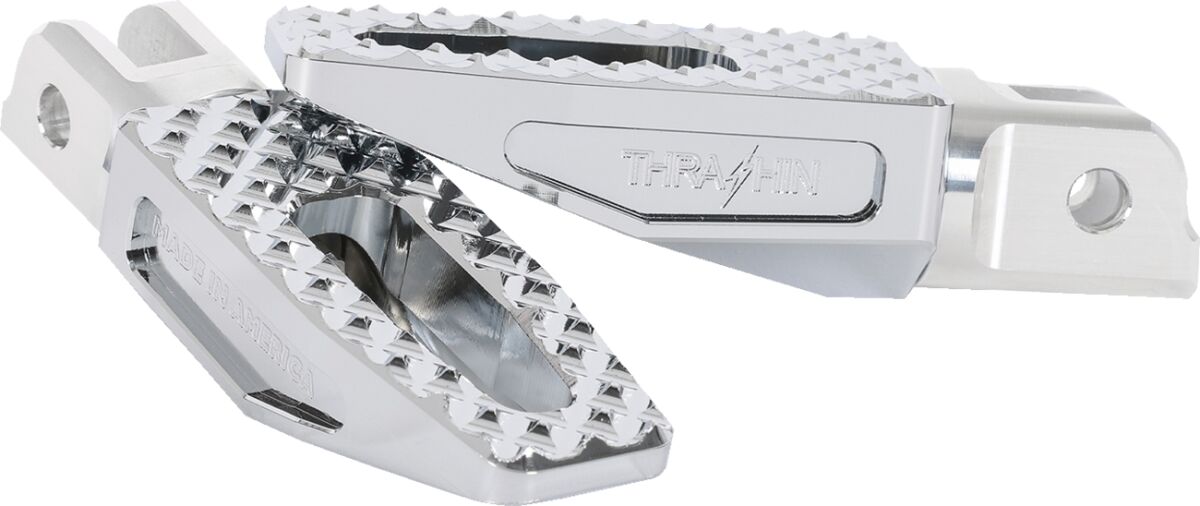 P-54 Slims, Chrome - 18+ Softail (Front) Foot Pegs Thrashin Supply Co. Default Title