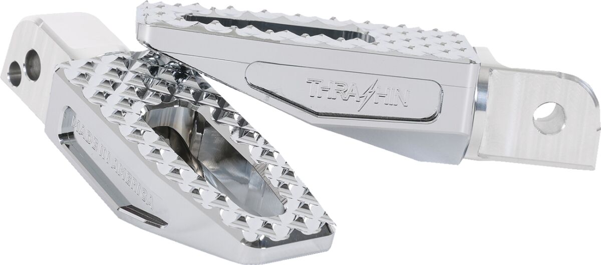 P-54 Slims, Chrome - 18+ Softail (Rear) Foot Pegs Thrashin Supply Co. Default Title