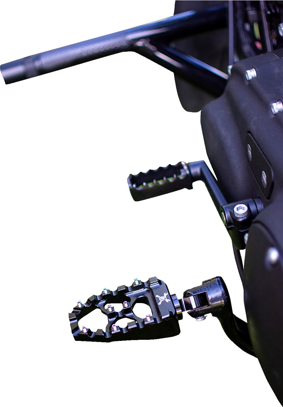 Mx Evolution Pegs Blk (Sportster & Dyna) Burly Brand