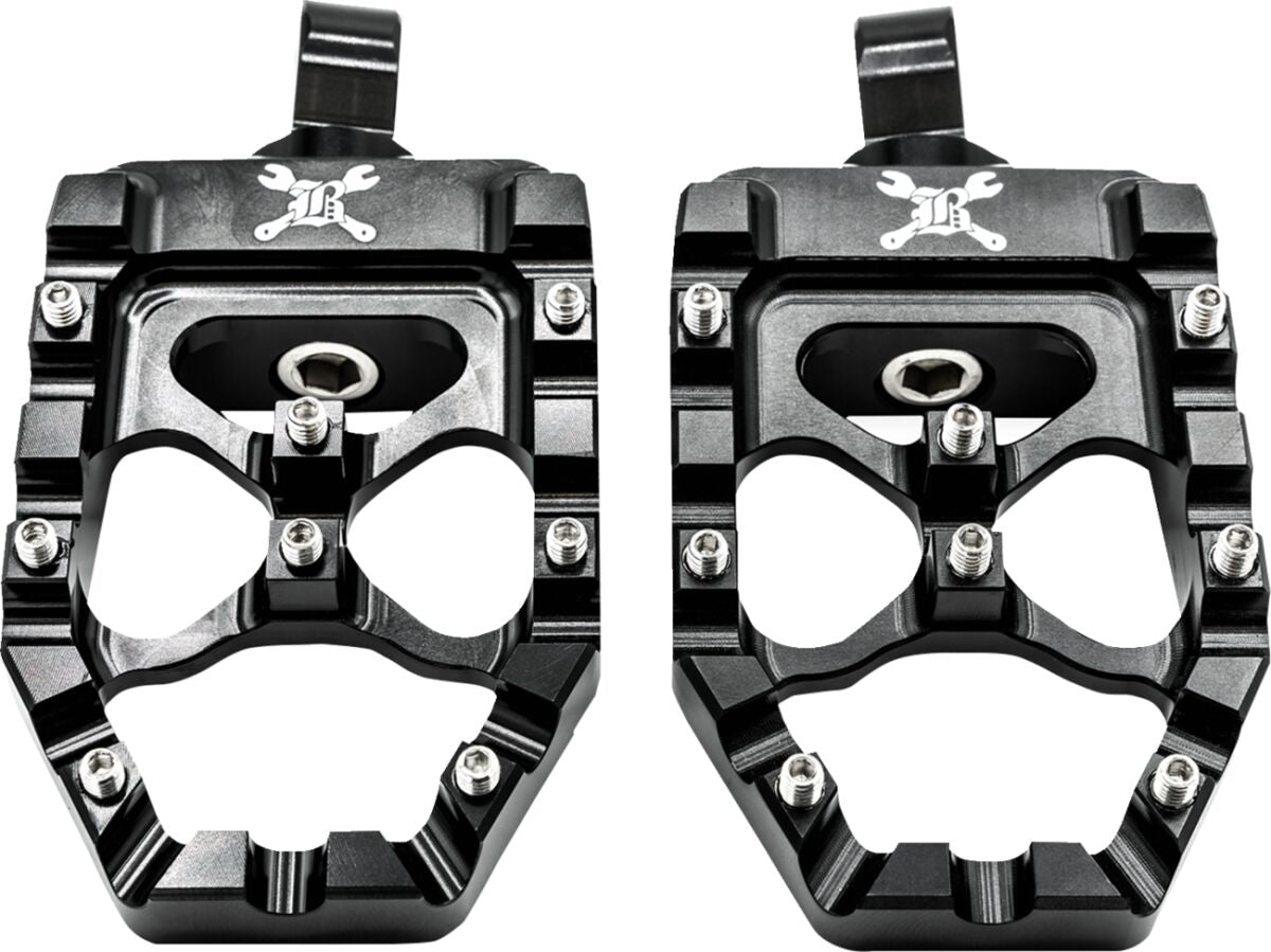 Mx Evolution Pegs Blk (Sportster & Dyna) Burly Brand