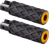 Diamond Footpegs, Gold - 18+ Softail (Front) Foot Pegs Arlen Ness Default Title